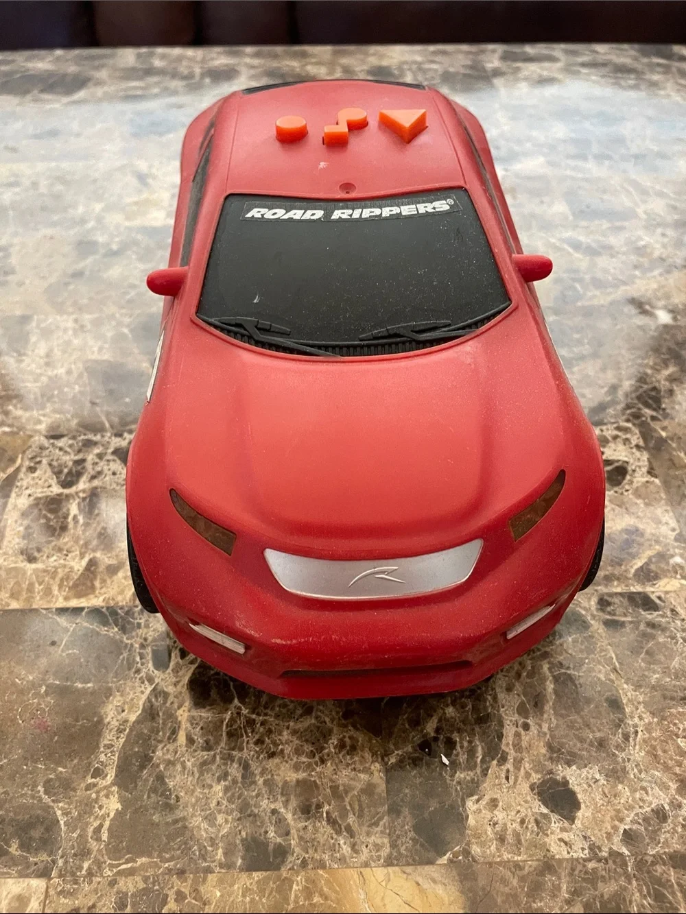 Red Remote Control Sports Car Toy batteries not working works manually